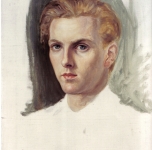 1946  Ritratto di Tim  olio su tela cm 40x30